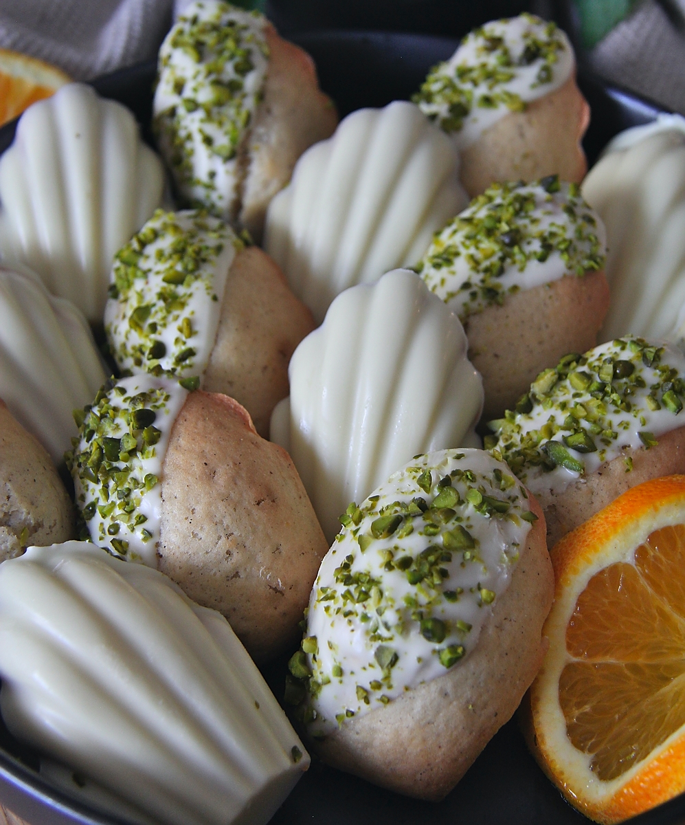 Madeleines à la fleur d’oranger